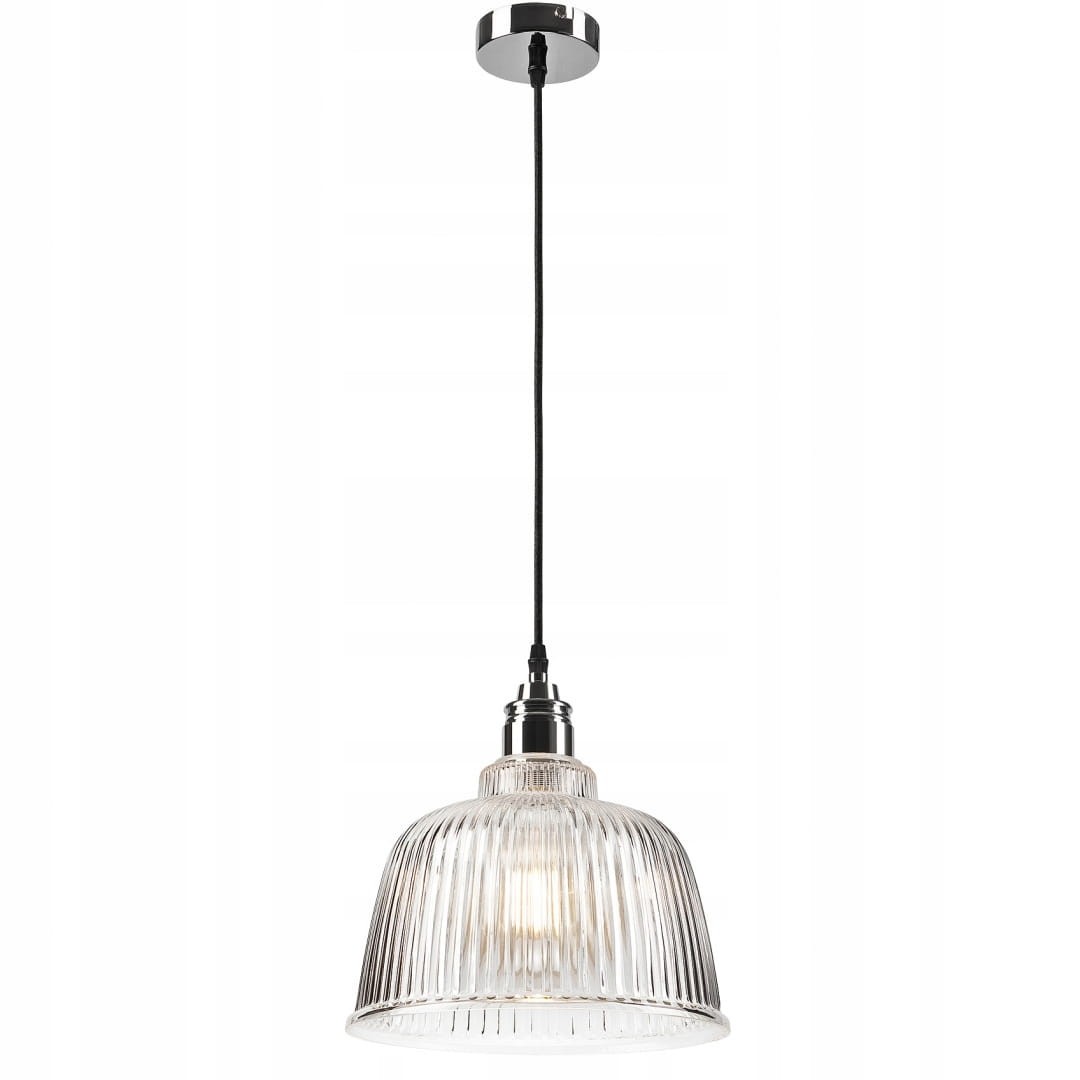 Lampa WISZĄCA SUFITOWA NOWOCZESNA Żyrandol CHROM