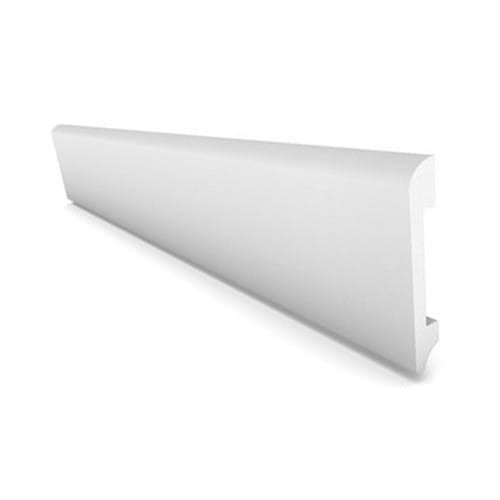 Listwa przypodłogowa cokół faseta 200 cm LP4 - Wysokość: 78 mm Szerokość: 13 mm