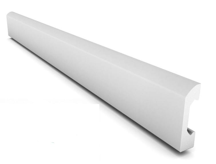 Listwa przypodłogowa cokół faseta 200 cm LP3 - Wysokość: 50 mm Szerokość: 14 mm