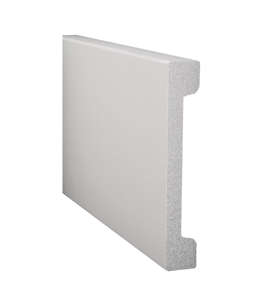 Listwa przypodłogowa cokół faseta 200 cm LP6 - Wysokość: 99 mm Szerokość: 16 mm 