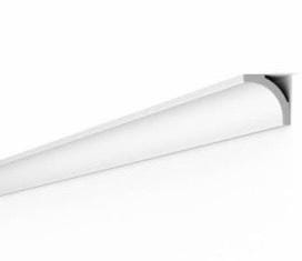 Listwa przysufitowa faseta polistyren 2mb B2 - Wysokość: 35 mm Szerokość: 35 mm