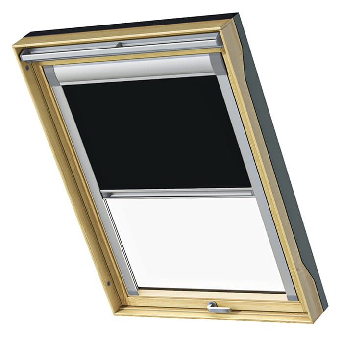 Roleta Dachowa Zaciemniająca TERMO FAKRO ANODA SREBRNY