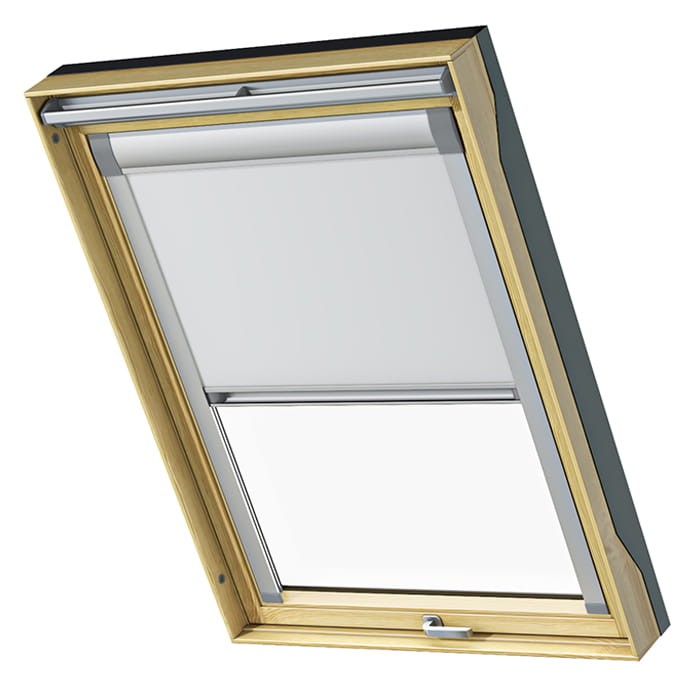 Roleta Dachowa Zaciemniająca TERMO VELUX ANODA SREBRNY 