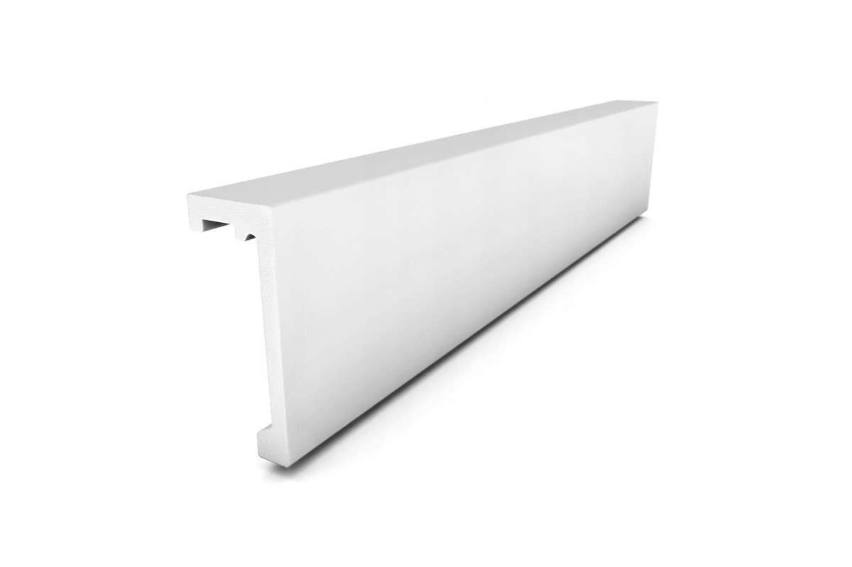 Listwa przysufitowe 10cm LED Maskująca Karniszowa do Karnisza Gzyms Biała