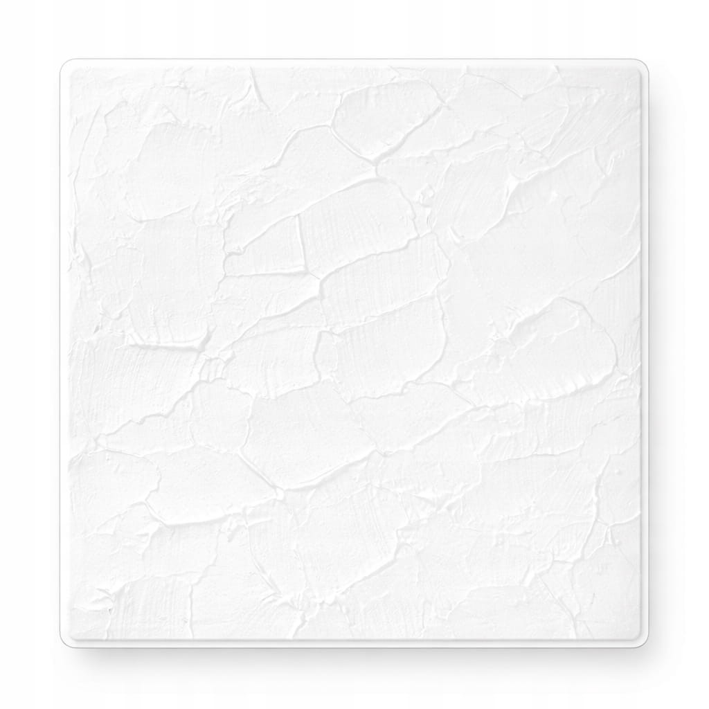 PANELE ścienne Kasetony kaseton Struktura Sufitowe BIAŁY 3D 50x50 cm