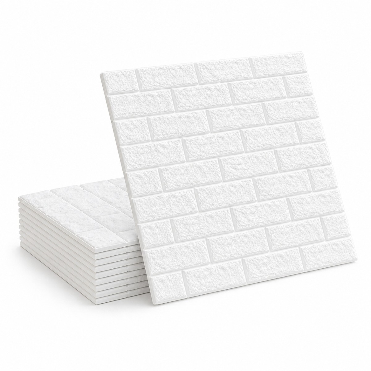 CEGŁA 3D Panel Ścienny SAMOPRZYLEPNY Panele Dekoracyjne 70x77cm ZESTAW 8szt
