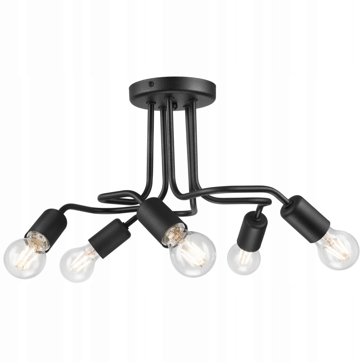 Lampa WISZĄCA SUFITOWA LOFT DREWNIANA NOWOCZESNA