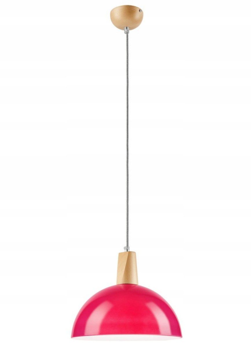 Lampa wisząca sufitowa Magenta NOWOCZESNA DREWNO